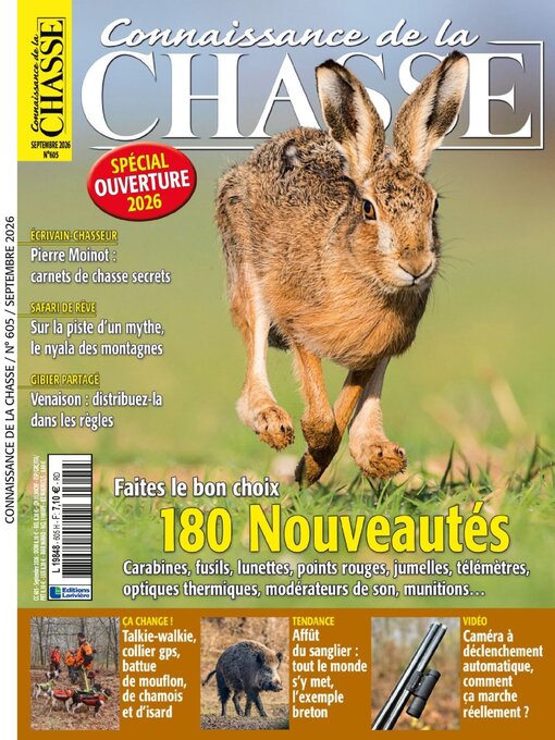 Cover image for Connaissance de la chasse